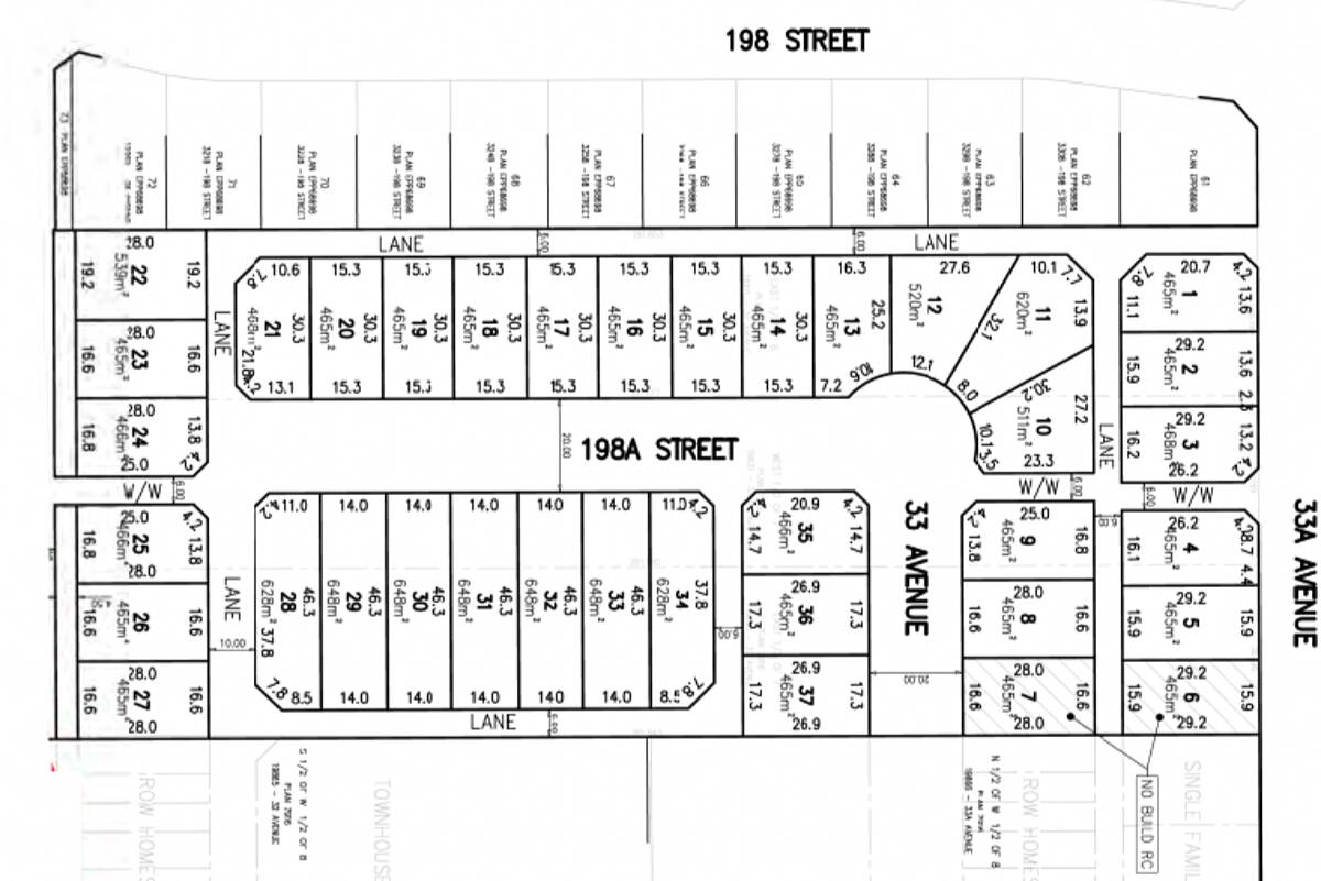 Rezoning could allow anywhere from 37 to 148 new housing units in Langley