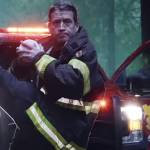 Captain Todd Bulled (left) and Captain John Grelik – also known as the &ldquo;yellow glasses guy&rdquo; – in their world-famous Twilight parody Instagram reel, which has garnered more than two million likes across their social media platforms. (Photo via Pender Fire Instagram)